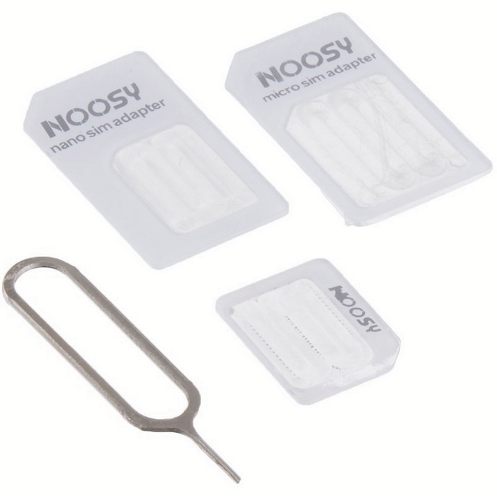 FUSION eSIM 4-in-1 SIM Card Adapter Kit with Eject Pin