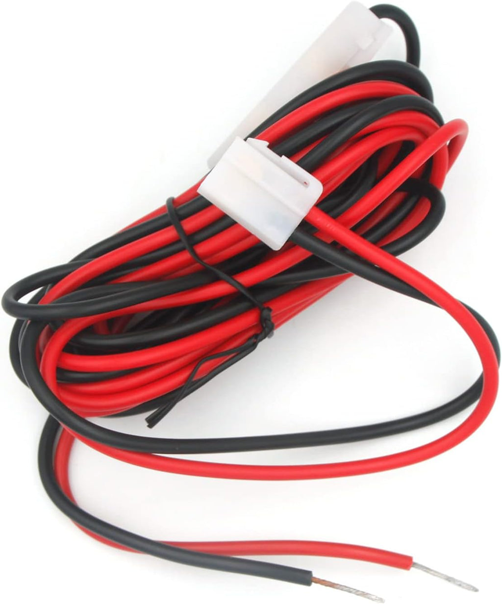T-Shape DC Power Cable 9.8 ft for Yaesu and Kenwood Mobile Radio