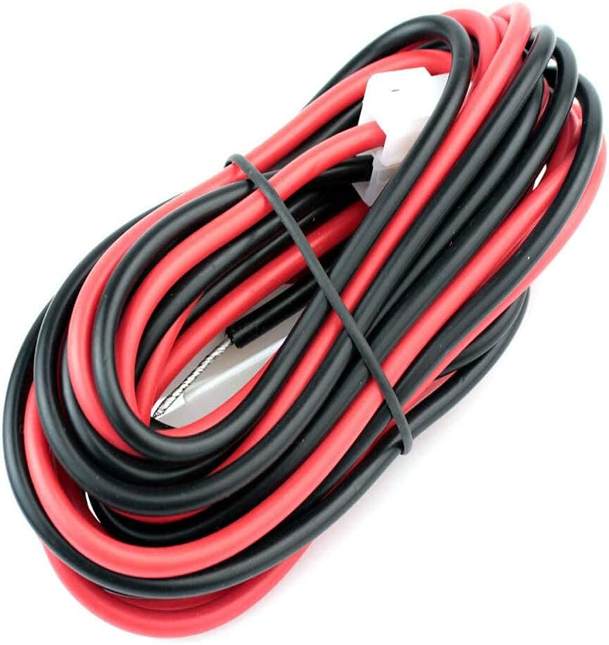 T-Shape DC Power Cable 9.8 ft for Yaesu and Kenwood Mobile Radio