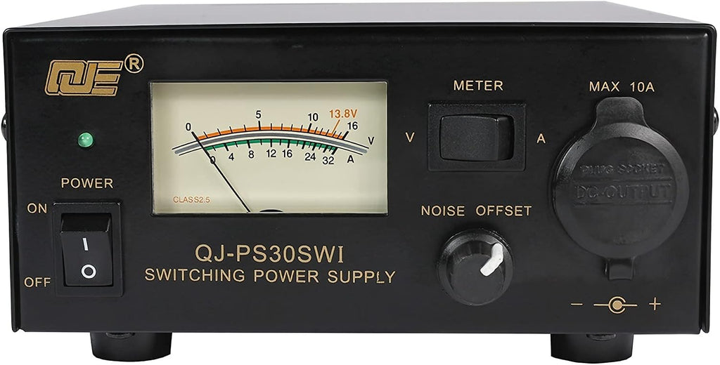 Compact Ham Radio Power Supply 30A DC 13.8V Fixed Output