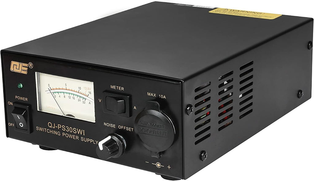 Compact Ham Radio Power Supply 30A DC 13.8V Fixed Output