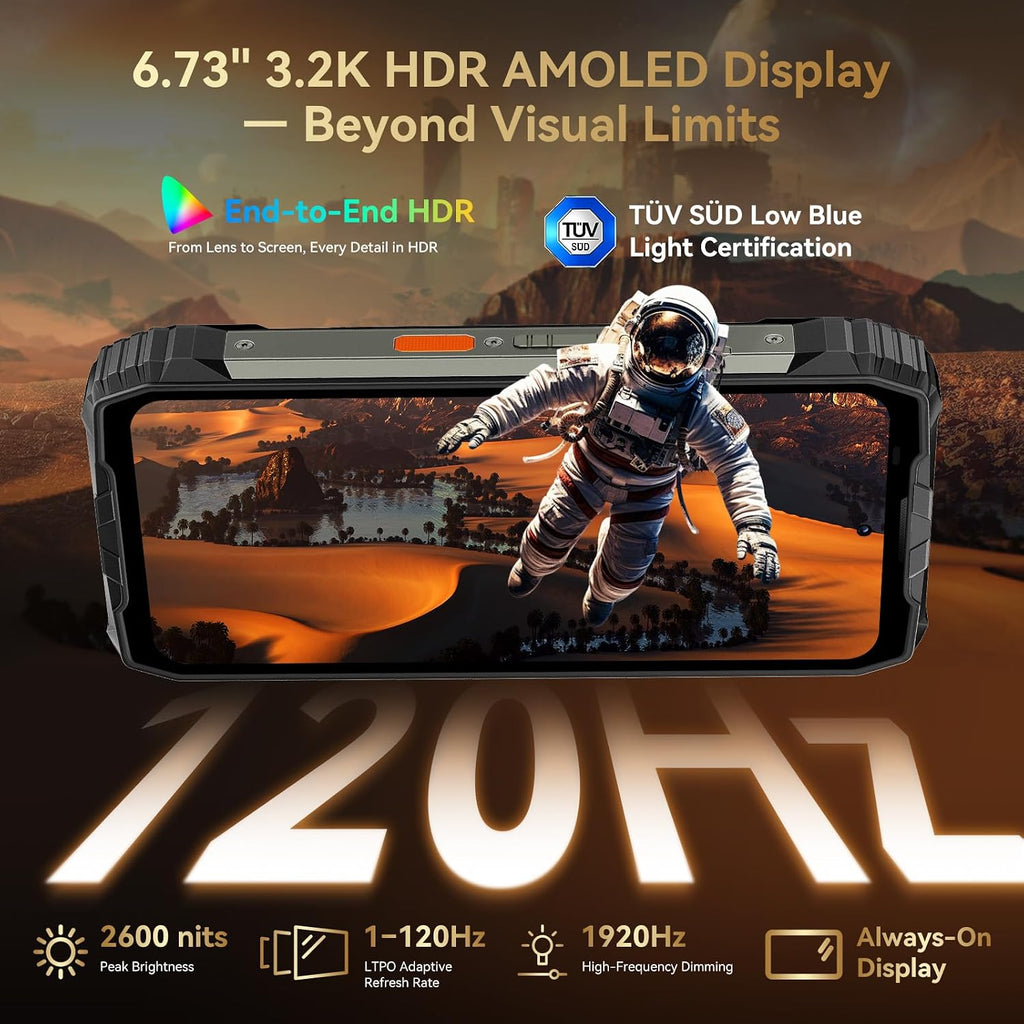 Blackview XPLORE 2 Gemini AI 5G Rugged Phone 20000mAh 36GB/256GB