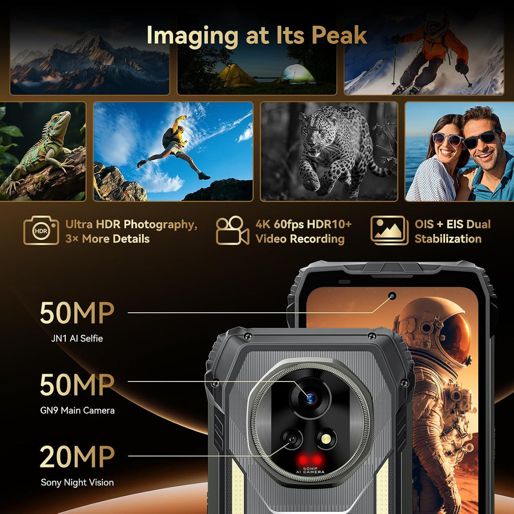 Blackview XPLORE 2 Gemini AI 5G Rugged Phone 20000mAh 36GB/256GB
