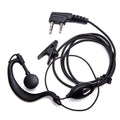 High-Quality K-Port Earpiece Microphone for Two-Way Radios Clear Communication image 0