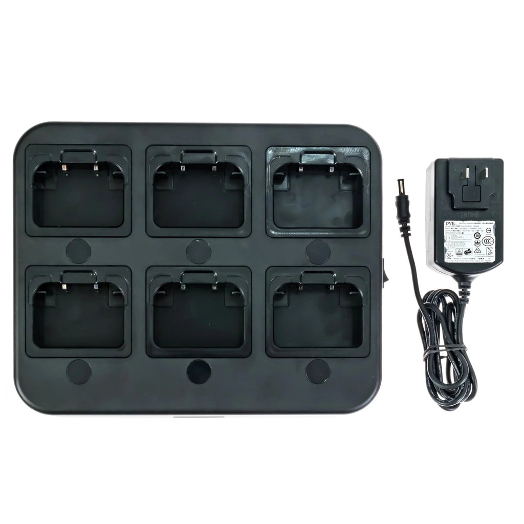 Six-Slot Multi-Radio Charger for 2025 Rescue Models image 0