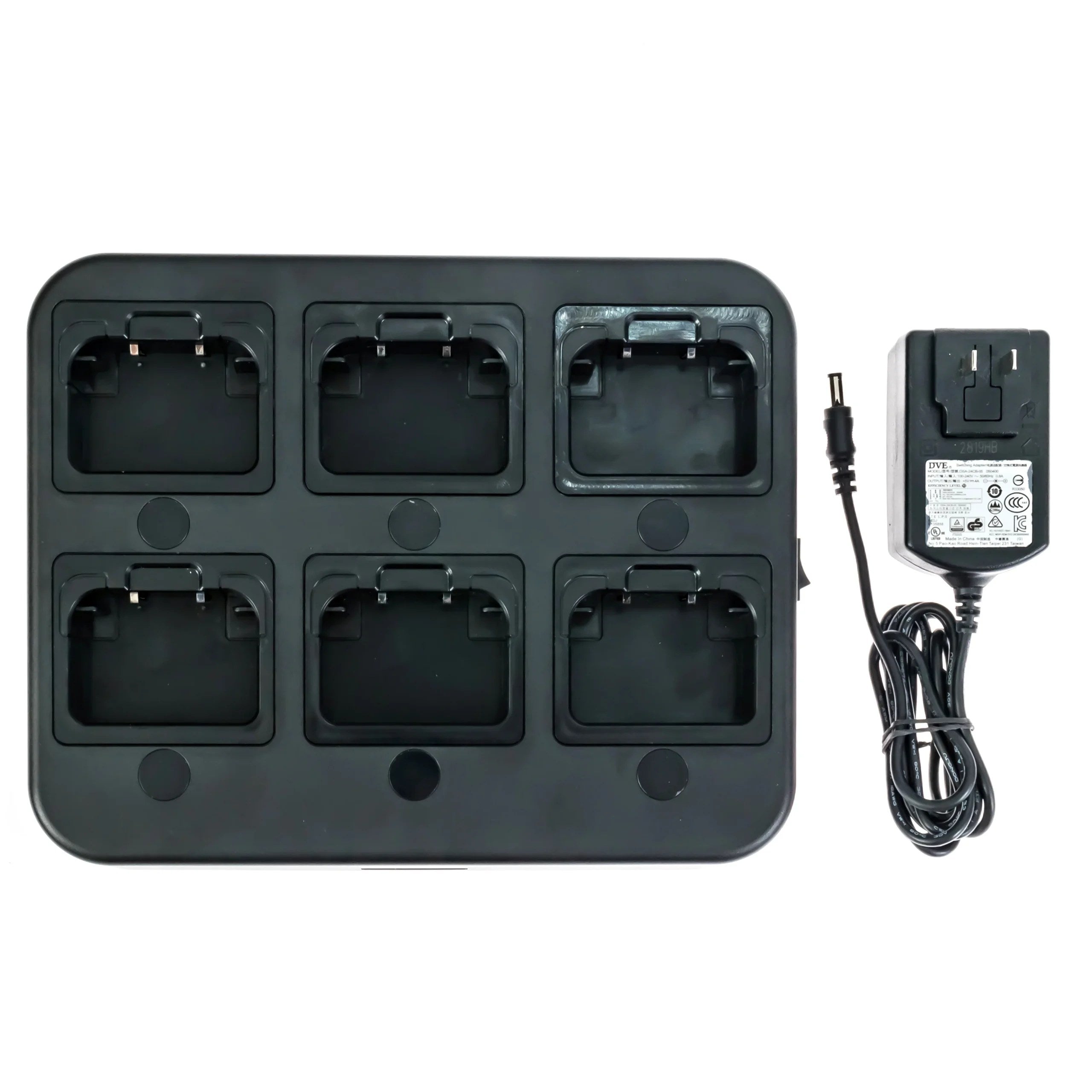 Six-Slot Multi-Radio Charger for 2025 Rescue Models image 0