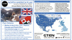 Annual North American Plus PoC Radio Plan: Extensive US, Canada, Mexico