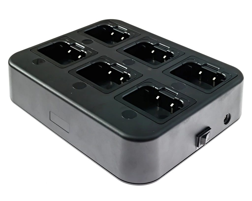 Six-Slot Multi-Radio Charger for 2025 Rescue Models image 1
