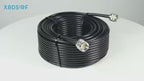 T-Shape DC Power Cable 9.8 ft for Yaesu and Kenwood Mobile Radio