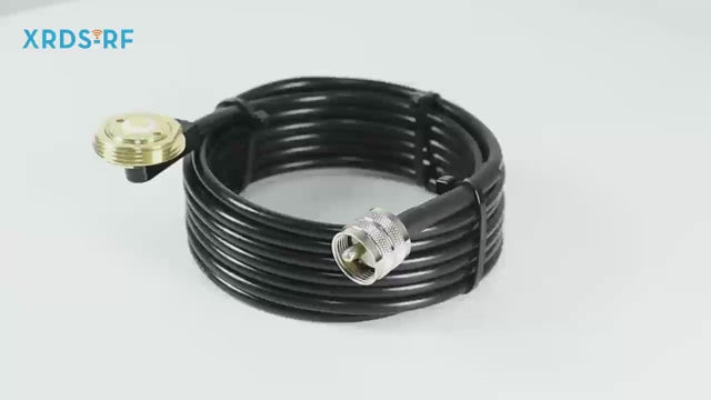 VFAN Dual-Band VHF UHF Mobile Ham Radio Antenna Mag Mount PL-259