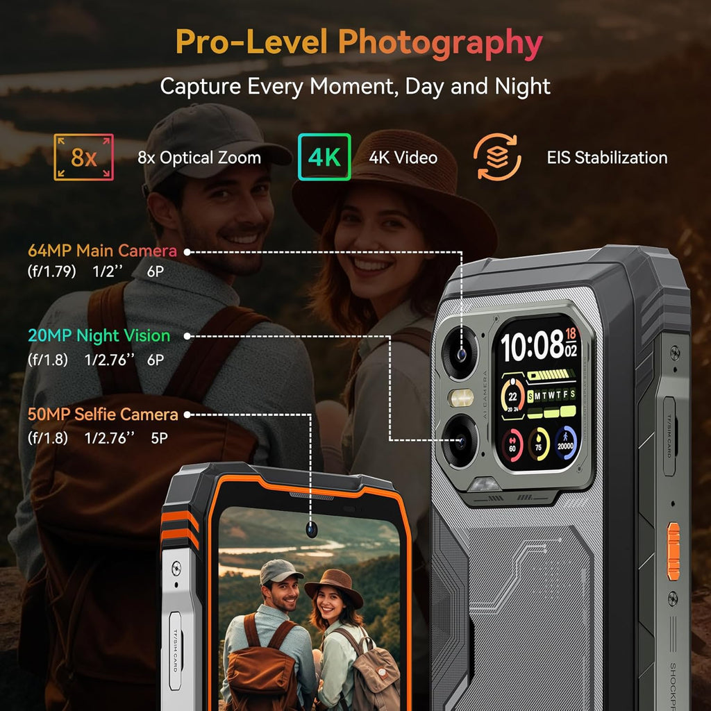 Blackview XPLORE 1 Walkie Talkie / Smartphone with T-MOBILE UNLIMITED PLAN